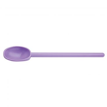 Mercer Culinary M33182PU Hell's Tools Purple 11 7/8" High Temperature Nylon Mixing Spoon