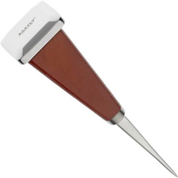 Mercer Culinary M37061 Barfly Mixology Gear 6 5/8" Long Deluxe Ice Pick With Cast Stainless Steel Head With Precision Formed Point And Squared Wood Handle