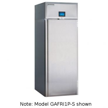 Delfield GAFRI2P-S 66" Specification Line Two Section Stainless Steel Solid Door Roll-In Freezer - 76.5 Cu. Ft., 115V
