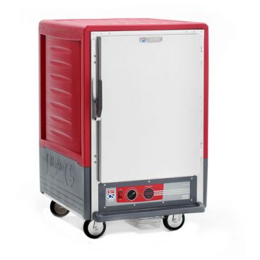 Metro C535-HFS-U 1/2 Height Insulated Heated Holding Cabinet With 1 Solid Aluminum Door, Universal Wire Slides, 120 Volt