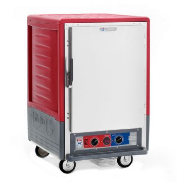 Metro C535-MFS-U C5 3 Series 1/2 Height Red Moisture Heated Holding and Proofing Cabinet with Solid Door - 120V, 2000W