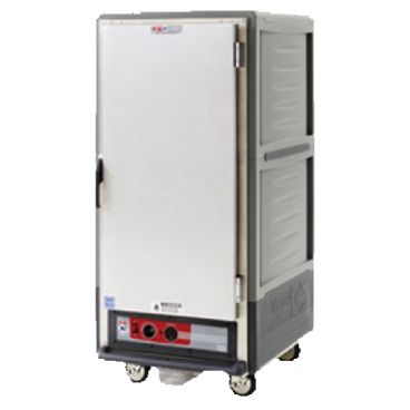 Metro C537-CFS-4-GY C5 3 Series 3/4 Height Gray Heated Holding and Proofing Cabinet with Solid Door - 120V, 2000W