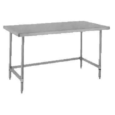 Metro WT305FS 48" x 30" HD Super Stationary Stainless Steel Work Table, Stainless Steel Undershelf