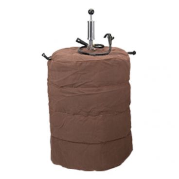 Micro Matic MM-PKJ Brown Canvas Keg Jacket For Half Barrel Kegs