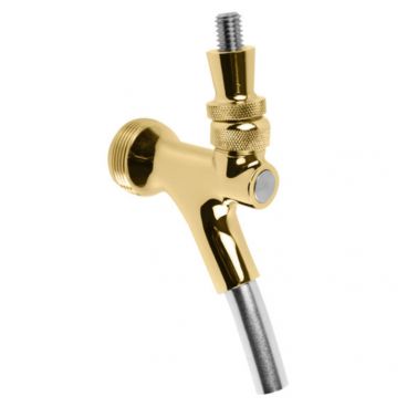 Micro Matic MM902 Euro-Style Gold Plated Lager And Ale Faucet Fits US Shanks