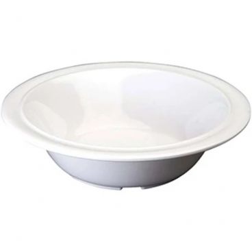 Winco MMB-12W 12 oz. White Melamine Soup/Cereal Bowls 12/Pack