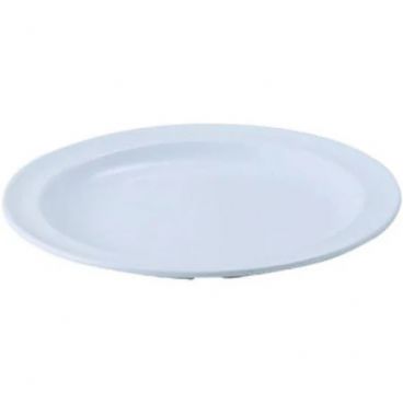 Winco MMPR-10W 10 1/4" White Melamine Dinner Plates 12/Pack