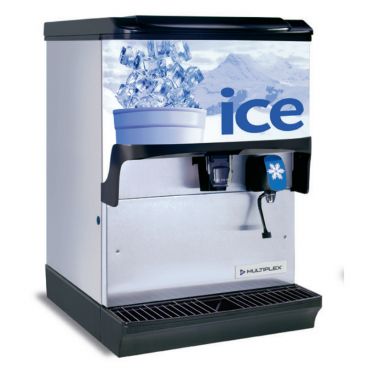 Multiplex Servend 2705723 S-250 30" Countertop Ice and Water Dispenser With 250 lb Ice Storage Capacity, 120V