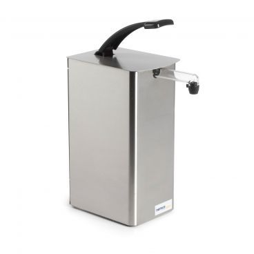 Nemco 10961 Asept Stainless Steel Countertop Pump Dispenser for 1-1/2 Gallon / 6 Quart Pouches