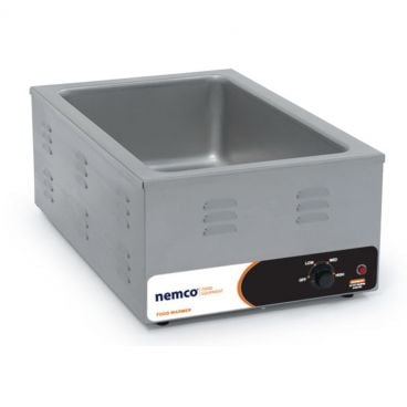Nemco 6055A-CW 12" x 20" Electric Countertop Stainless Steel Food Cooker / Warmer - 120V, 1500W