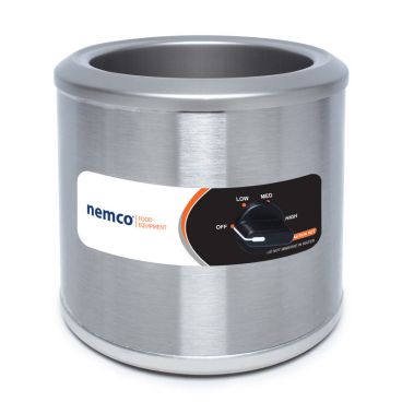 Nemco 6102A 7 Qt. Stainless Steel Electric Countertop Cooker / Warmer - 120V, 1050W