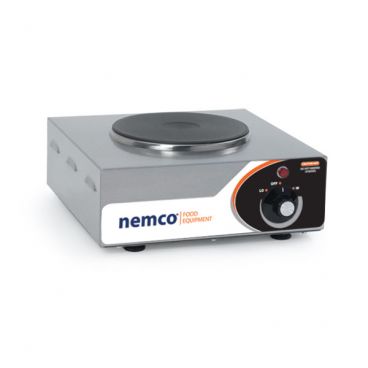 Nemco 6310-1-240 Electric Countertop Hot Plate with 1 Solid Burner - 240V