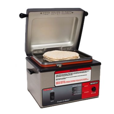 Nemco 6625B Countertop Fresh-O-Matic Rethermalizer and Tortilla / Portion Steamer - 120V