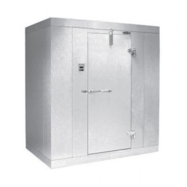Nor-Lake KL1010 Kold Locker 10' x 10' x 6'-7" Indoor Walk-In Cooler Box With Floor And Self-Closing Door, 115V (Box Only)