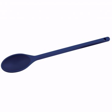Winco NS-12B 12" Blue Nylon Heat Resistant Spoon