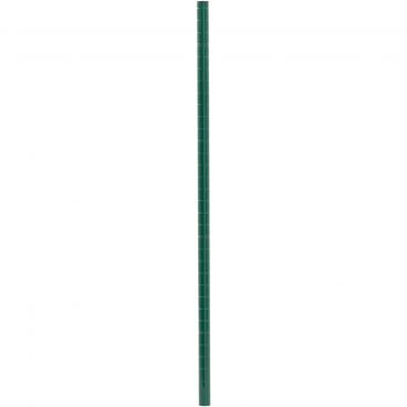 Olympic J33UK 33" Grooved Green Epoxy NSF Post For Stem Casters on Mobile Shelving
