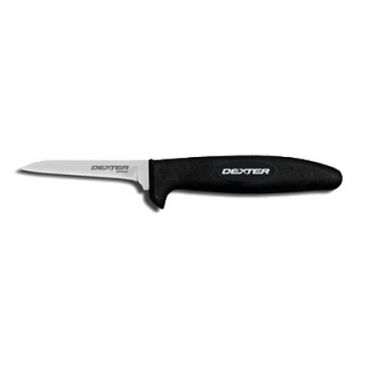 Dexter Russell 11103 SofGrip Series 3.25" Clip Point Poultry and Boning Knife with High-Carbon Steel Blade