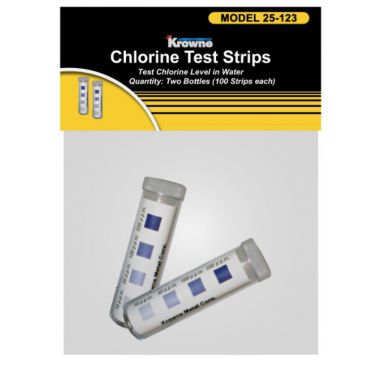 Krowne P25-123 Chlorine Test Strips
