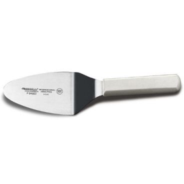 Dexter Russell 31643 Basic Series 9.5" Pie Server with White Handle