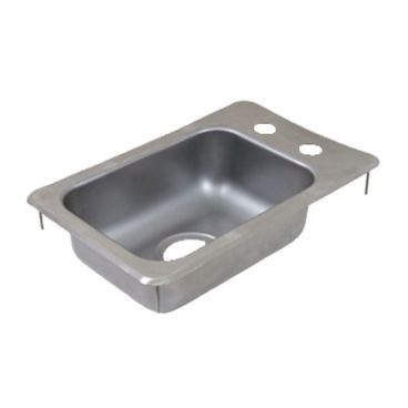 John Boos PB-DISINK101405 Stainless Steel Pro Bowl 10" One Compartment Drop In Hand Sink