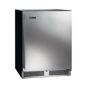 Perlick HB24RS4S-00-SLFLR 24" Low Profile ADA Compliant Undercounter Refrigerator, Solid Stainless Steel Door