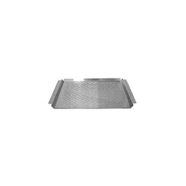 Crown Verity PGT-1117 22" x 13" Perforated Stainless Steel Vegetable / Fish Grilling Tray