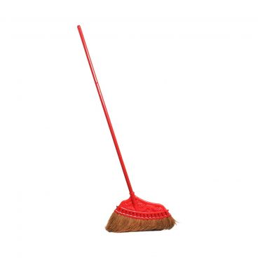 Thunder Group PLSP001 46-1/2” Coconut Broom With Bamboo Handle