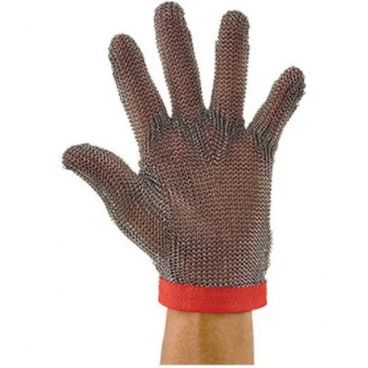 Winco PMG-1M Medium Light Weight Stainless Steel Protective Mesh Gloves