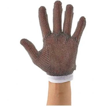 Winco PMG-1S Small Light Weight Stainless Steel Protective Mesh Gloves