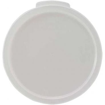 Winco PPRC-1C 1 Qt. White Food Storage Container Cover
