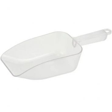 Winco PS-32 Clear 32 oz. Polycarbonate Scoop