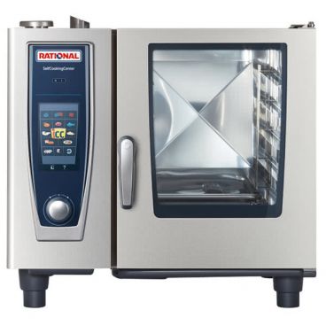 Rational ICC 6-HALF E 208/240V 1 PH (LM200BE) iCombi Classic 6-Pan Half-Size Electric Combi Oven - 208/240V, 1 Phase