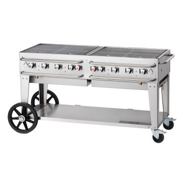 Crown Verity RCB-60-SI 58" Pro Series Outdoor Rental Grill with Single Gas Connection