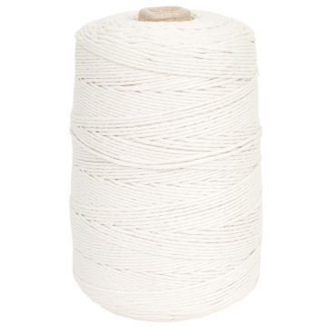 Ritz RPTW-1 16 Ply White 32 Yards Butcher's Twine With 2 lb Core