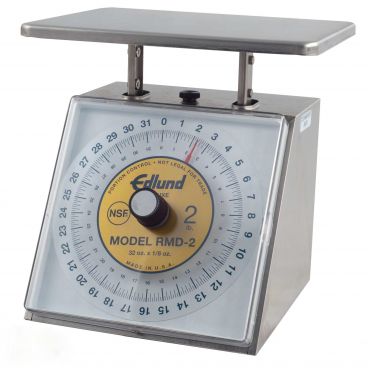 Edlund RMD-2 Deluxe Four Star Series 32 oz Rotating Dial Portion Scale With Air Dashpot