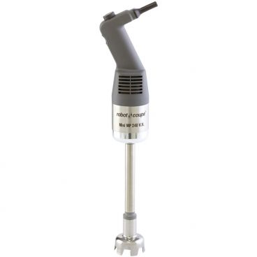 Robot Coupe MMP240VV Handheld Mini 10" Long Shaft Variable-Speed 2,000 to 12,500 RPM Power Mixer Immersion Blender With Wall Support Rack, 120V 290 Watts