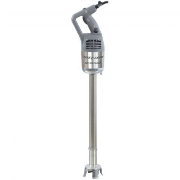 Robot Coupe MP550 Handheld Large Range 21" Long Shaft Single-Speed 12,000 RPM Power Mixer Immersion Blender With Wall Support Rack And Easy Plug System, 120V 1.2 HP