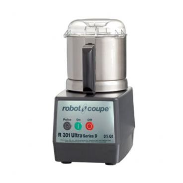 Robot Coupe R301-Ultra-B Food Processor with 3.5 Qt. Stainless Steel Bowl - 1 1/2 hp