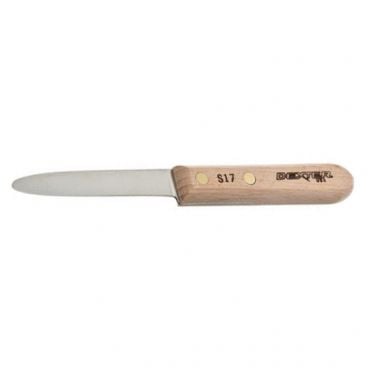 Dexter Russell 10010 Traditional Series 3" Clam Knife with High-Carbon Steel Blade and Wood Handle