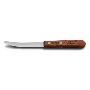 Dexter S2592SC-PCP 18140 Traditional Collection 3 1/4" Scallop-Edged High-Carbon Steel Blade Grapefruit Knife With Rosewood Handle In Perfect Cutlery Packaging