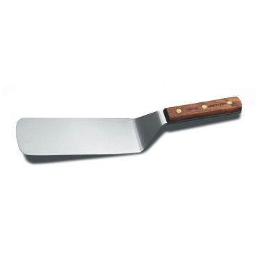 Dexter Russell 16170 Traditional Series 8" x 3" Cake Turner with Stainless Steel Blade and Rosewood Handle