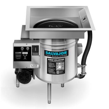 Salvajor S914 3/4 HP Scrap Basin Pre-Flushing Scrap Collector System