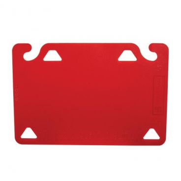 San Jamar CBQG1520RD QuadGrip™ 20" x 15" x 1/8" Red Cutting Board Refill - 2/Pack