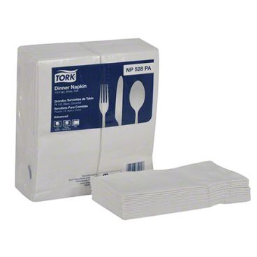 SC-NP528PA 1/8 Fold Soft Dinner White Napkin