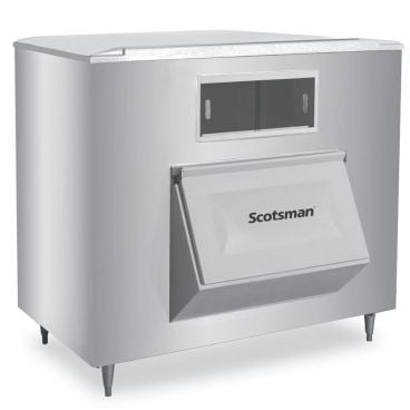 Scotsman BH1300BB-A 60" Wide 1400 lb Storage Capacity Stainless Steel Ice Bin With Galvanized Back And Bottom
