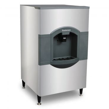 Scotsman HD30W-1 iceValet 30" Wide Hotel/Motel Ice Dispenser With Water Spout 180 lb Capacity, 115V