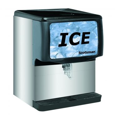 Scotsman ID250B-1 Modular Countertop 30 1/4" Wide Cup Activated Ice Dispenser, 250 lb Capacity, 115V