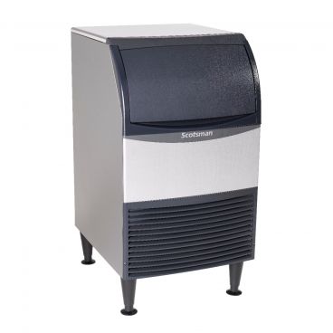 Scotsman UF2020A-1 Undercounter ENERGY STAR Certified 20" Wide Flake Style Air-Cooled Ice Machine With Bin, 216 lb/24 hr Ice Production, 57 lb Storage, 115V