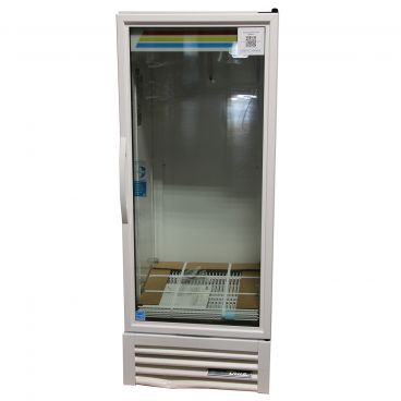 True GDM-12-HC~TSL01 24 7/8" White One Section Refrigerated Merchandiser with Hydrocarbon Refrigerant -115V - (401513) SCRATCH AND DENT