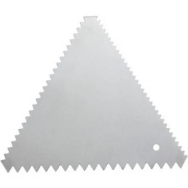 Winco SDC-6 Stainless Steel Triangle Decorating Comb